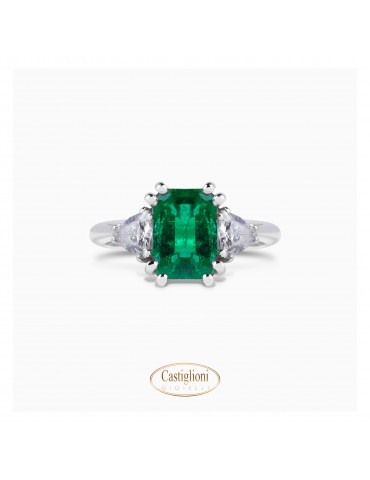 Anello Smeraldo Elizabeth